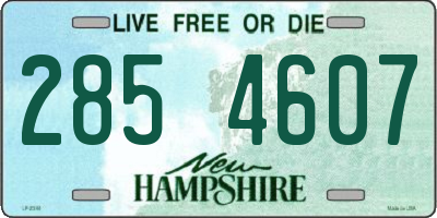 NH license plate 2854607