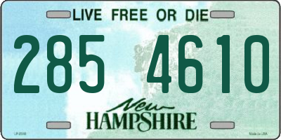 NH license plate 2854610