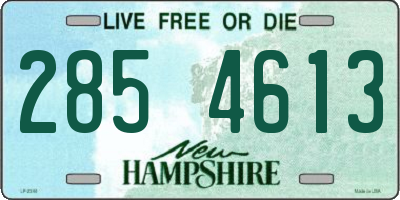NH license plate 2854613