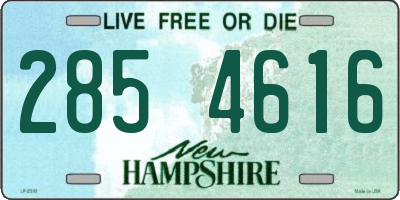 NH license plate 2854616