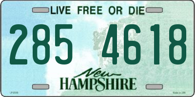 NH license plate 2854618
