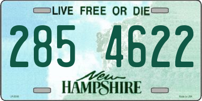 NH license plate 2854622