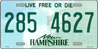 NH license plate 2854627