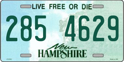 NH license plate 2854629