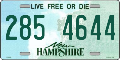 NH license plate 2854644