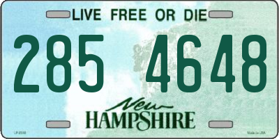 NH license plate 2854648