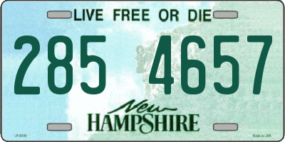 NH license plate 2854657