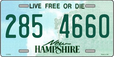 NH license plate 2854660