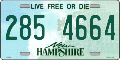 NH license plate 2854664