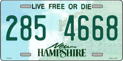 NH license plate 2854668