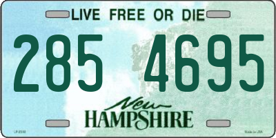 NH license plate 2854695