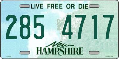 NH license plate 2854717