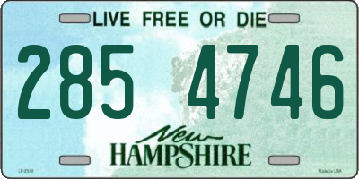 NH license plate 2854746