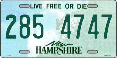 NH license plate 2854747