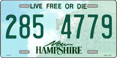 NH license plate 2854779