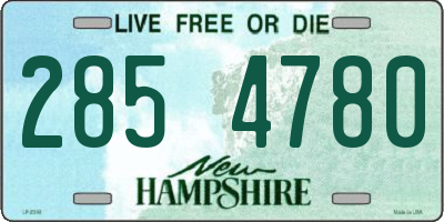 NH license plate 2854780