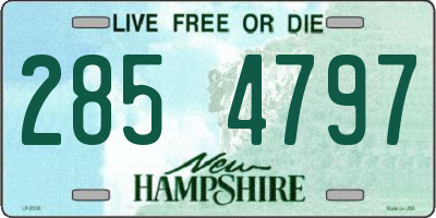 NH license plate 2854797