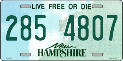 NH license plate 2854807
