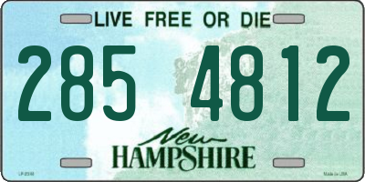 NH license plate 2854812