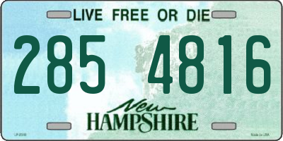NH license plate 2854816