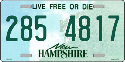 NH license plate 2854817
