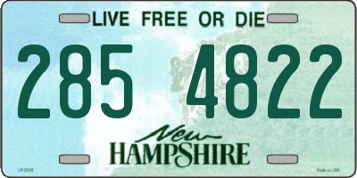 NH license plate 2854822