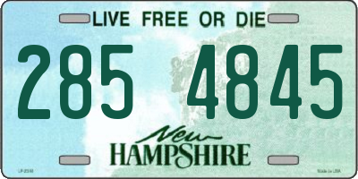 NH license plate 2854845