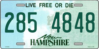NH license plate 2854848