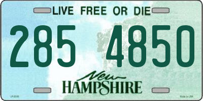 NH license plate 2854850