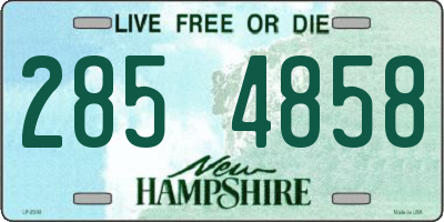 NH license plate 2854858