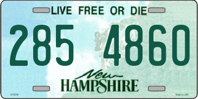 NH license plate 2854860