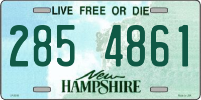 NH license plate 2854861