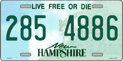 NH license plate 2854886