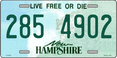 NH license plate 2854902