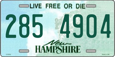 NH license plate 2854904