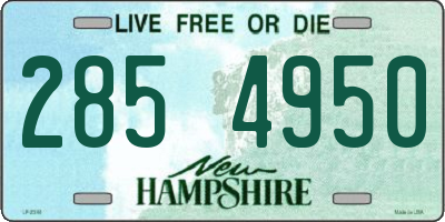 NH license plate 2854950