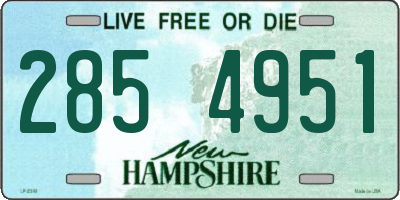 NH license plate 2854951
