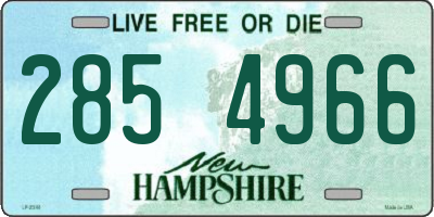 NH license plate 2854966