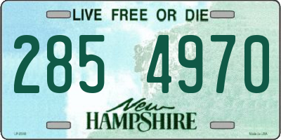 NH license plate 2854970