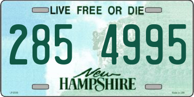 NH license plate 2854995