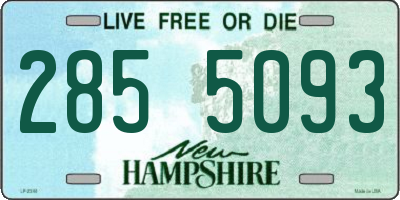 NH license plate 2855093
