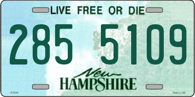 NH license plate 2855109