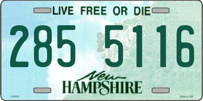 NH license plate 2855116