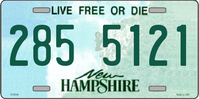 NH license plate 2855121