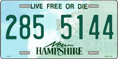 NH license plate 2855144