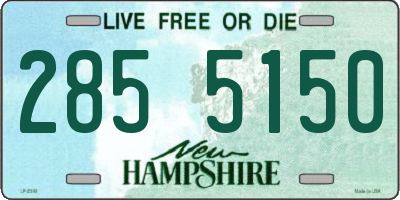 NH license plate 2855150