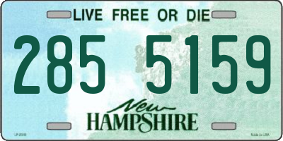 NH license plate 2855159
