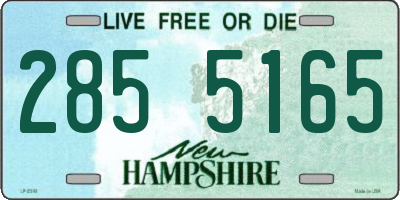 NH license plate 2855165