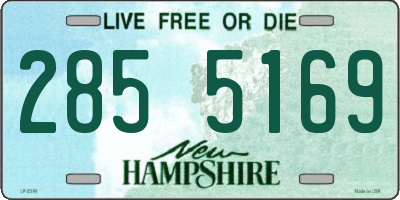 NH license plate 2855169