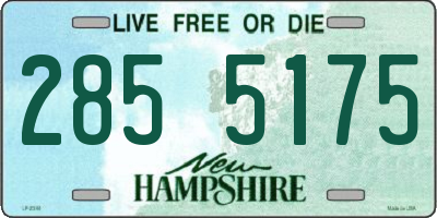 NH license plate 2855175